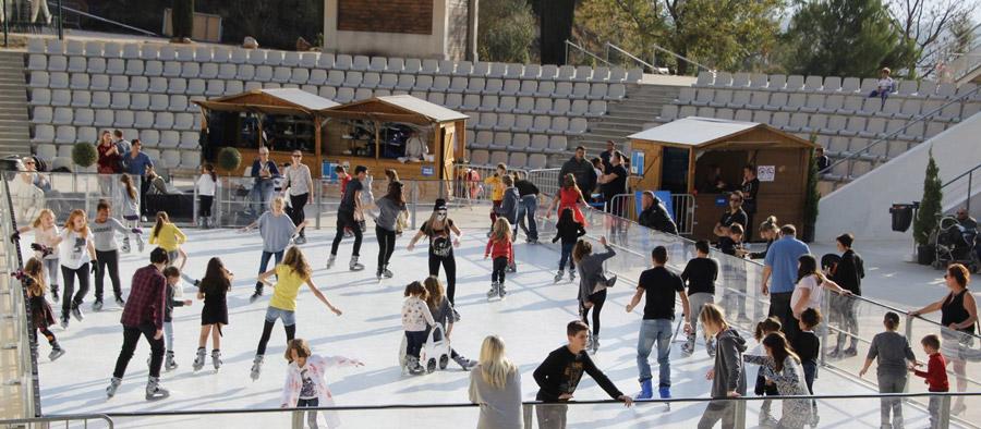 Patinoire synthetique communaute communes